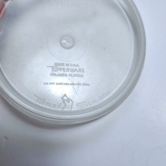 Tupperware Refrigerator Bowls with Lids Storage Container 148 Green Yellow White - Picture 6 of 8